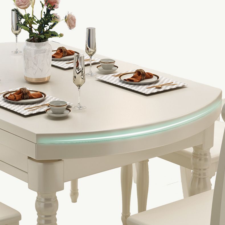 Traditional Wooden Table Set 1/4/5/7 Pieces Dining Set for Home Clearhalo 'Dining Room Sets' 'Dining Tables & Seating' 'dining_room_set' 'furn' 'furn_dining_room_set' 'Furniture' 'Kitchen & Dining Furniture' 1200x1200_cb7f24ce-bf1c-423e-913c-762bf0744e31