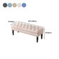 Foam Cushioned Bench 39.37" L x 15.75" W x 17.72" H Modern Bench with Nailheads Clearhalo 'Benches' 'Chairs & Seating' 'furn' 'furn_benches' 'Furniture' 'Living Room Furniture' 1200x1200_cb817109-1485-40ee-b5b5-c97202132651