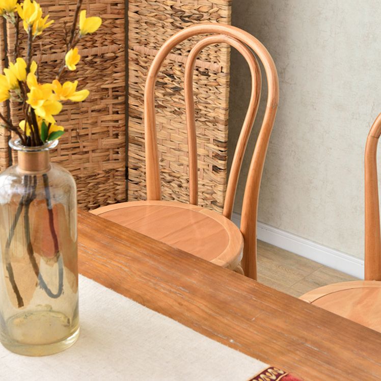 Solid Wood Dining Chairs Modern Style Kitchen Windsor Back Side Chairs Clearhalo ' kitchen&dining_furn' 'Dining Chairs' 'Dining Tables & Seating' 'dining_chair' 'Furniture' 'furniture_dining_chair' 'Kitchen & Dining Furniture' 'kitchen' 1200x1200_cb8302c1-a5b7-4edf-99aa-ad8b5e2cef91