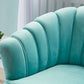 Modern 31.49" H Sewn Pillow Back Slope Arm Sofa for Apartment