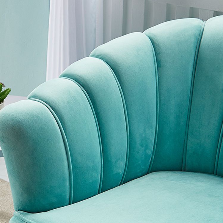 モダン31.49 "H縫製枕バックスロープアームソファーアパートメント