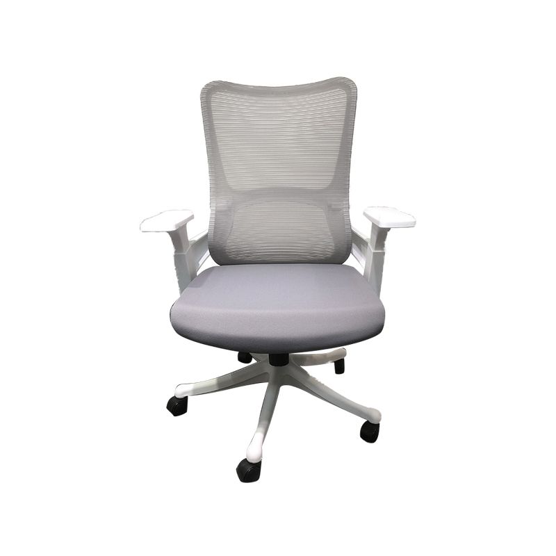 Modern Desk Chair Mesh Computer Chair High-Back Chair in Gray Clearhalo 'furn' 'furn_office_chair' 'Furniture' 'Office Chairs' 'Office Furniture' 'office_chair' 1200x1200_cb87d42e-2e99-40f0-90ab-a0aa22929a1d