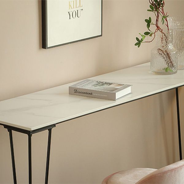 Tavolo da bar in pietra industriale di rettangolo con 4 gambe