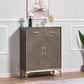 Glam Wood 42.5 "H Server a buffet marrone buffet per buffet con cassetti e archiviazione