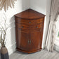 Mid-century Modern 1- Door Wooden Cabinet Rectangle Accent Cabinet with 2-Drawer