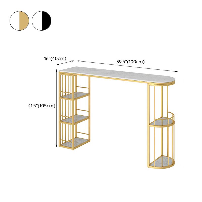 Modern Style Bar Table Set 1/3 Pieces Stone Bar table with Upholstered Stools Clearhalo 'Bar Furniture' 'furn' 'furn_home_bar_bar_sets' 'Furniture' 'Home Bars & Bar Sets' 'home_bar_bar_sets' 'Kitchen & Dining Furniture' 1200x1200_cb8b5fd0-d4b1-43c4-9699-a22363b36b33