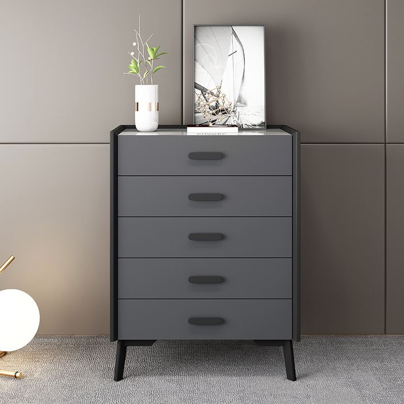 Cassetto in legno moderno in ardesia con 2/3/4 / 5 cassetti