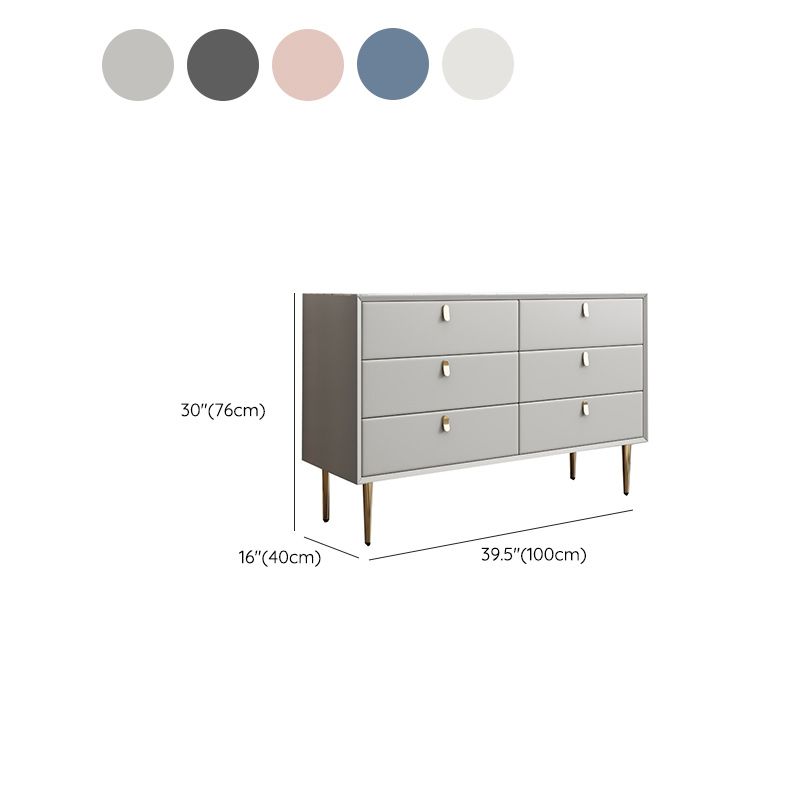 Classic Glam Dresser Stone Storage Chest Dresser with 6/7/9 Drawers , 15.6 Inch W Clearhalo 'Bedroom Furniture' 'Dressers & Chests' 'dressers_chests' 'furn' 'furn_dressers_chests' 'Furniture' 1200x1200_cb8f1083-1825-4964-befd-5347e7e6fa27