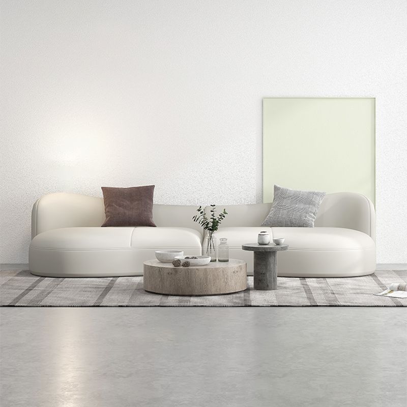 Contemporary Coffee Table Set Wooden Round Coffee Cocktail Table Clearhalo 'Coffee & Accent Tables' 'Coffee Tables' 'coffee_tables' 'furn' 'furn_coffee_tables' 'Furniture' 'Living Room Furniture' 1200x1200_cb8f4218-9102-4238-9f76-7cafa3352173