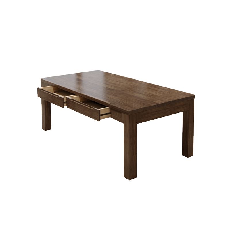 Bureau de bureau de style contemporain Bureau de bureau rectangulaire Bureau de tâche avec 4 jambes pour le bureau