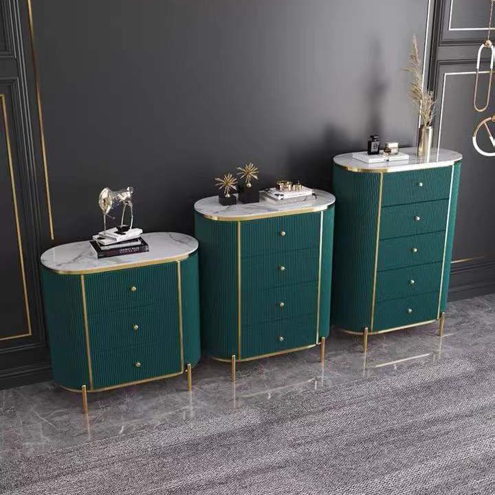 Wood Dining Room Sideboard Cabinet Glam Buffet Server Cabinet with Drawers Clearhalo 'buffet_sideboard' 'Buffets & Sideboards' 'Furniture' 'furniture_buffet_sideboard' 'Kitchen & Dining Furniture' 1200x1200_cb912045-cb41-4605-b67d-4abfdcde8584