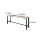 Rectangle Colorful Top Counter Table Metal Black Legs 42-inch Height Industrial Bar Table Clearhalo 'Bar Furniture' 'Bar Tables' 'bar_tables' 'furn' 'furn_bar_tables' 'Furniture' 'furniture_bar_tables' 'Kitchen & Dining Furniture' 1200x1200_cb9fff26-d982-43d8-8dd6-8ab277612ca1