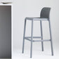 Industrial Plastic Low Back Bar Stool Armless Stackable Bar Stool Clearhalo 'Bar Furniture' 'Bar Stools' 'bar_stools' 'furn' 'furn_bar_stools' 'Furniture' 'Kitchen & Dining Furniture' 1200x1200_cba539b0-de08-4781-9018-167aafe89bcd