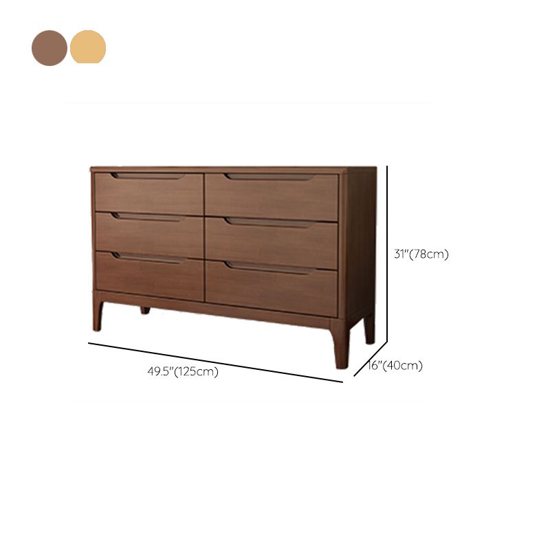 Rubberwood 15.4" D Accent Chest Drawers Included Storage Cabinet Clearhalo 'Cabinets & Chests' 'cabinets_chests' 'furn' 'furn_cabinets_chests' 'Furniture' 'Living Room Furniture' 1200x1200_cba6850e-7139-46f2-94a0-532d0a772a25