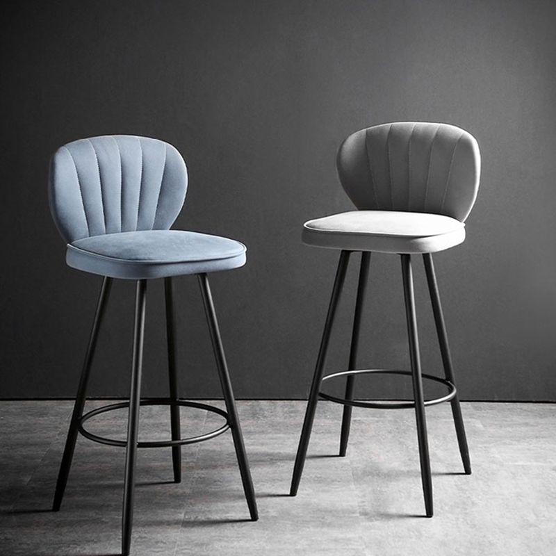 Scandinavian Style Bar Stool Square Seat Counter Stool for Kitchen Bar Clearhalo 'Bar Furniture' 'Bar Stools' 'bar_stools' 'furn' 'furn_bar_stools' 'furniture_bar_stools' 'Kitchen & Dining Furniture' 'kitchen&dining_furn' 'kitchen' 'kitchen_furn' Furniture' 1200x1200_cba698b1-4e9c-47e4-93f9-7384ca438403