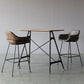 Contemporary Leather Armed Barstool Matte Finish Footrest Low Back Stool Clearhalo 'Bar Furniture' 'Bar Stools' 'bar_stools' 'furn' 'furn_bar_stools' 'Furniture' 'furniture_bar_stools' 'Kitchen & Dining Furniture' 1200x1200_cba911b6-60a9-42c9-b0b8-3b7a068cf736