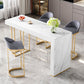Rectangle Bistro Bar Table Sintered Stone Bar Table with Shelves Clearhalo 'Bar Furniture' 'Bar Tables' 'bar_tables' 'furn' 'furn_bar_tables' 'Furniture' 'Kitchen & Dining Furniture' 1200x1200_cbaa986b-ea23-4651-a116-345418c7ce62