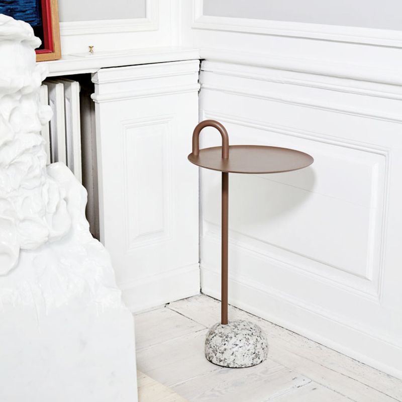 Tavolo laterale della metà del secolo Tavolo di fascia alta del vassoio per soggiorno per soggiorno