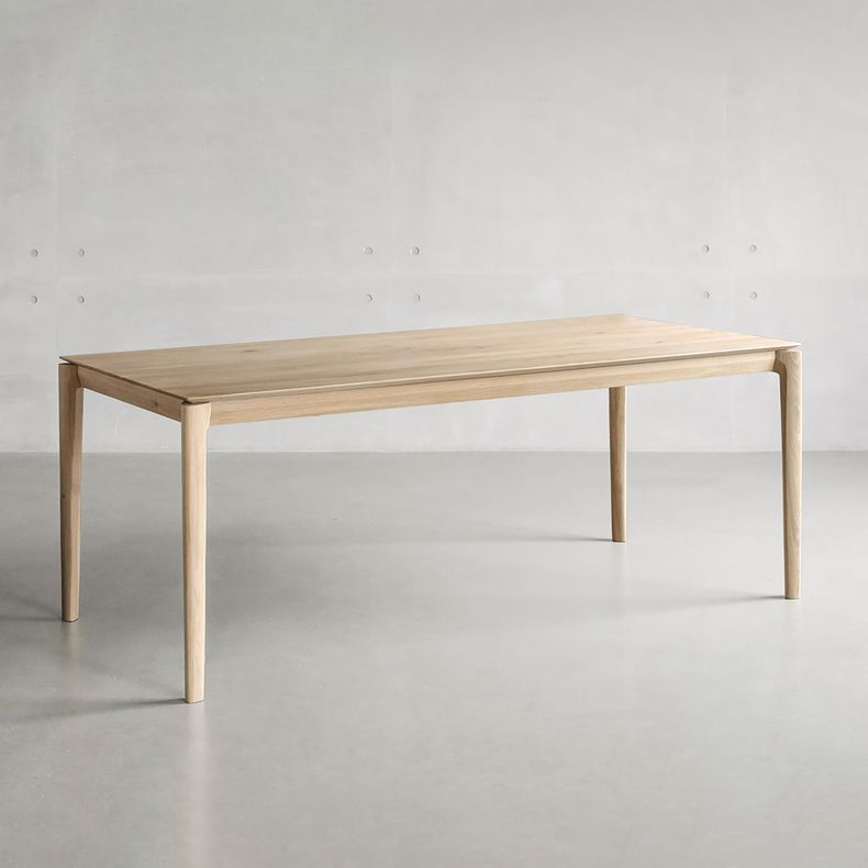 Rectangle Kitchen Dining Table Pine Solid Wood Table Modern with 4 Legs Clearhalo ' dining_table' 'Dining Tables & Seating' 'Dining Tables' 'furn' 'furn_dining_table' 'Furniture' 'furniture_dining_table' 'Kitchen & Dining Furniture' 'kitchen&dining_furn' 'kitchen' 'kitchen_dining_table' 1200x1200_cbb03b60-f68f-40aa-ad4a-2371c873ee95