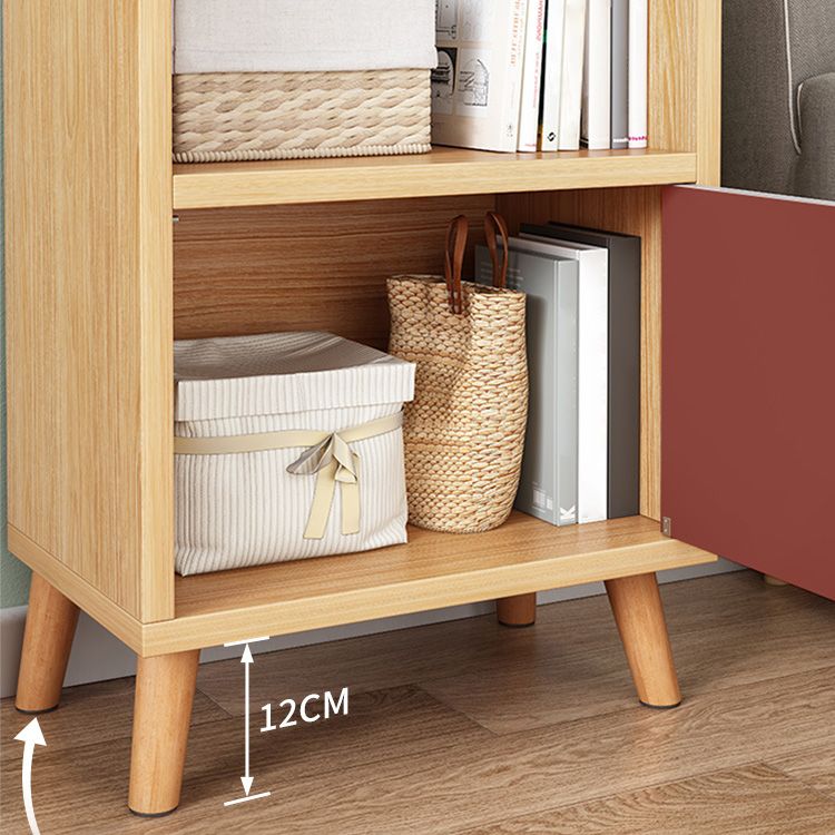 Wood Bookshelf Scandinavian Style Bookcase for Home Office and Study Room Clearhalo 'Bookcases' 'furn' 'furn_bookcases' 'Furniture' 'furniture_bookcases' 'Office Furniture' 1200x1200_cbb25e3f-1af8-4c2d-bccd-fab53ef20a0d