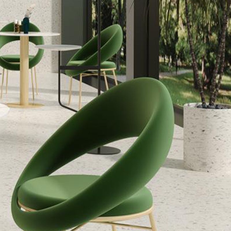 Runde Essset für Küche 1/2/4/5 PCs Hochglänzende weiß