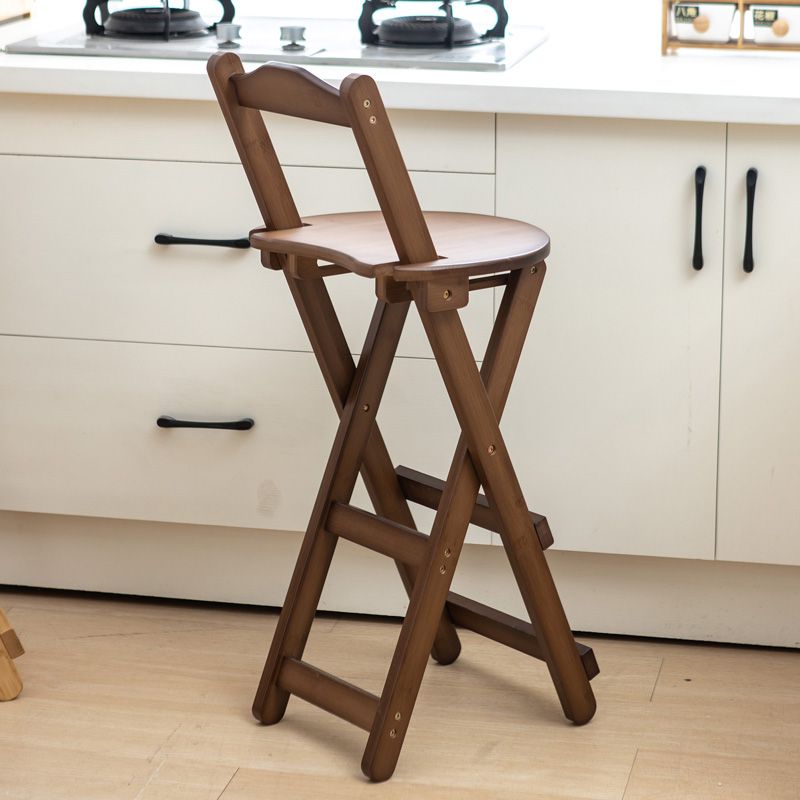 Contemporary Solid Wood Folding Barstools Folding Kitchen Bar Stool Clearhalo 'Bar Furniture' 'Bar Stools' 'bar_stools' 'furn' 'furn_bar_stools' 'furniture_bar_stools' 'Kitchen & Dining Furniture' 'kitchen&dining_furn' 'kitchen' 'kitchen_furn' Furniture' 1200x1200_cbb2bdfb-e37c-4a26-9844-8347cfe2f1ac