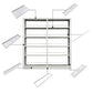 Rectangle Etagere Bookcase Modern Metal Open Bookcase with Shelves Clearhalo 'Bookcases' 'furn' 'furn_bookcases' 'Furniture' 'Office Furniture' 1200x1200_cbb637b2-a300-4c2b-94e8-c7e97c9cb957