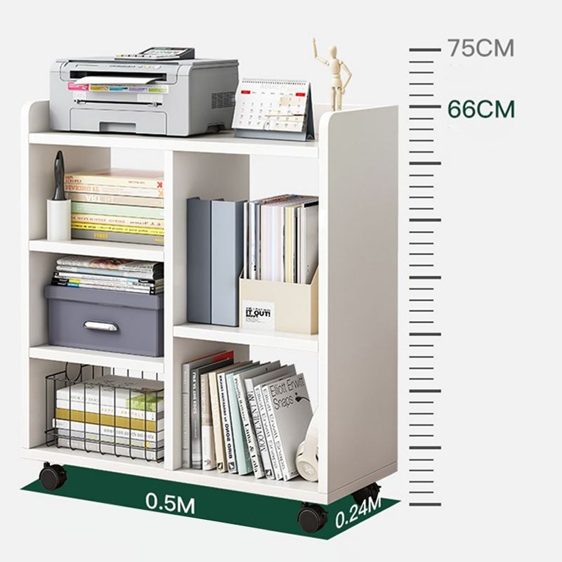 Holzbuchhandel Open Back Back Contemporary Bücherregal für Heimbüro