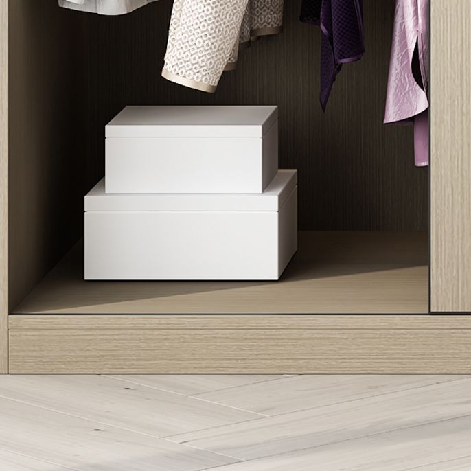 Gemanipuleerde houten garderobe armoire moderne schuifdeur garderobe