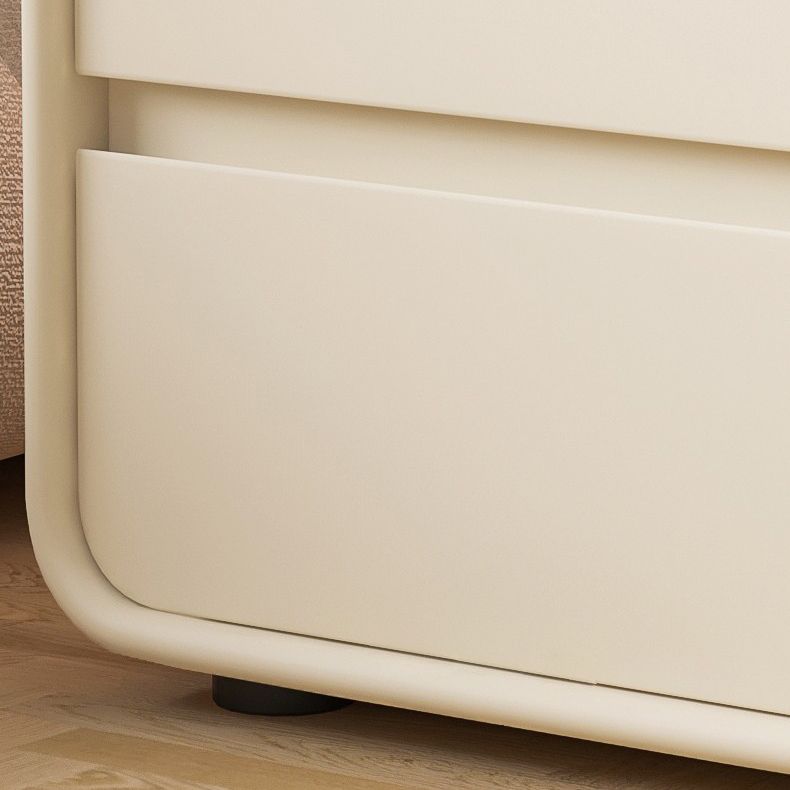 Massives Holzbett Nachttisch zeitgenössischer Nachtkabine mit 2 Schubladen