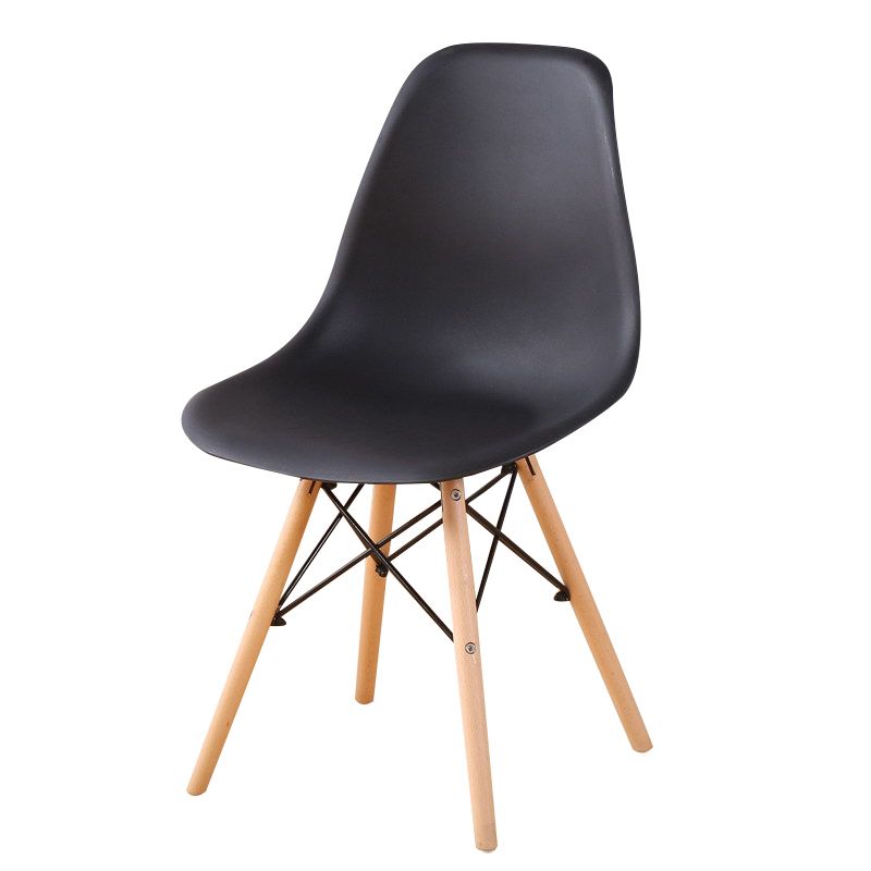 Wood Industrial Dining Kitchen Room Chair Solid Back Side Chair Clearhalo ' kitchen&dining_furn' 'Dining Chairs' 'Dining Tables & Seating' 'dining_chair' 'Furniture' 'furniture_dining_chair' 'Kitchen & Dining Furniture' 'kitchen' 1200x1200_cbbc6194-b313-49fd-8d7e-e51981569111