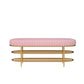 13.78" W 17.71" H Glam Entryway Bench Foam Bench with 2 Shelves Clearhalo 'Benches' 'Chairs & Seating' 'furn' 'furn_benches' 'Furniture' 'Living Room Furniture' 1200x1200_cbbdc0a9-462f-4d4b-8617-82f9a852d72b