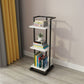 Open Back Modern Style Bookshelf Wood Bookcase for Home Office