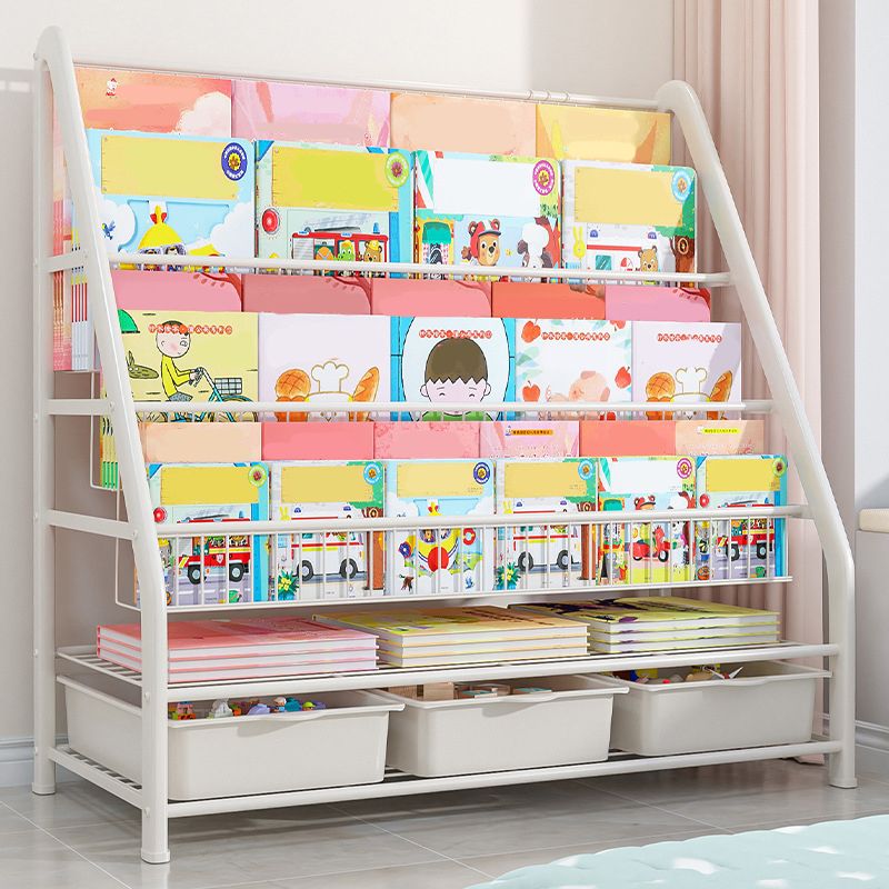 Metal Closed Back Bookshelf Standard Regale enthalten Bücherregal für den Untersuchungsraum