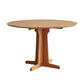 Round Wooden Dining Table Natural Home Kitchen Desk with Pedestal Base Clearhalo 'Dining Tables & Seating' 'Dining Tables' 'dining_table' 'furn' 'furn_dining_table' 'Furniture' 'Kitchen & Dining Furniture' 1200x1200_cbc3ac4f-704a-46ee-84e8-8795df91dad2