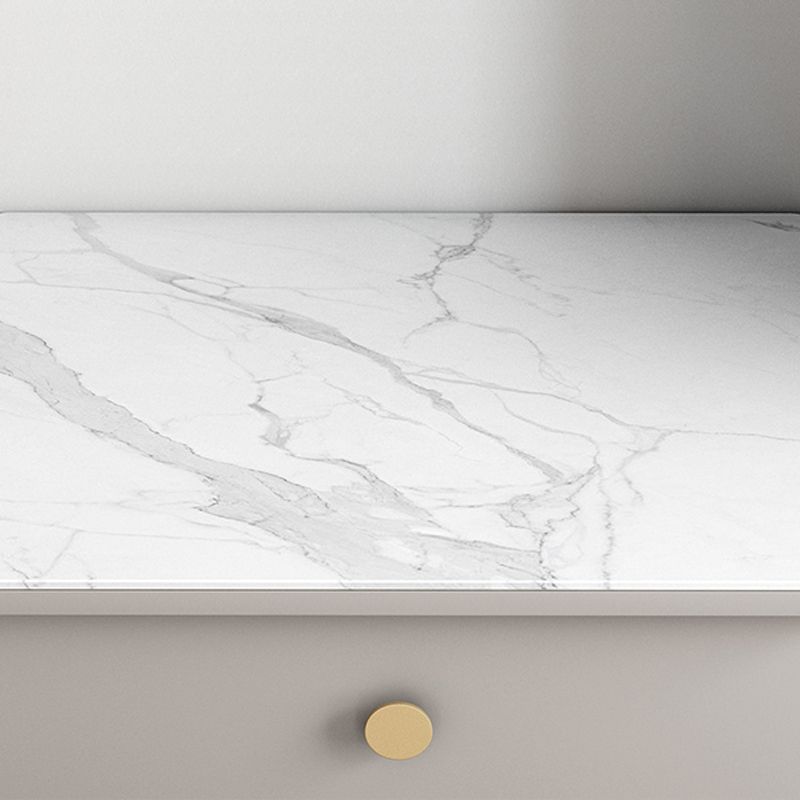 Cassettiera portaoggetti Glam da 15,6 pollici di larghezza con 3 cassetti