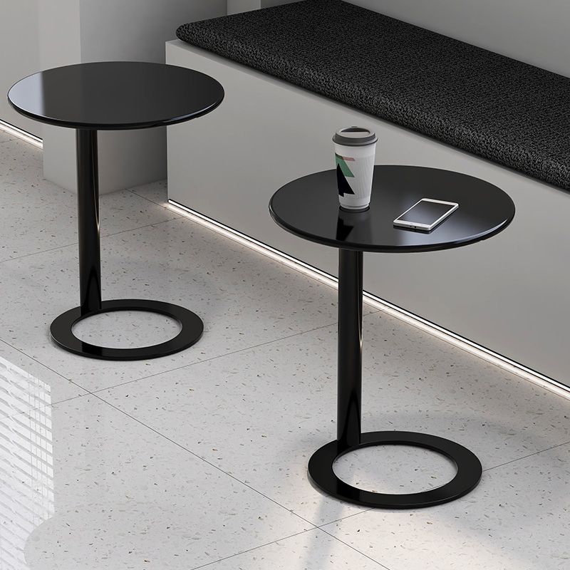 Rustic Accent Side Table Living Room Round Metal Sofa Side Accent Table Clearhalo 'Coffee & Accent Tables' 'End & Side Tables' 'end_side_tables' 'furn' 'furn_end_side_tables' 'Furniture' 'Living Room Furniture' 1200x1200_cbcc9332-6e37-4c23-a59f-1eef9084b446