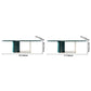 Rectangle Pine Solid Wood Table Modern Dining Table in Green with Trestle Base Clearhalo ' dining_table' 'Dining Tables & Seating' 'Dining Tables' 'furn' 'furn_dining_table' 'Furniture' 'furniture_dining_table' 'Kitchen & Dining Furniture' 'kitchen&dining_furn' 'kitchen' 'kitchen_dining_table' 1200x1200_cbce55a0-b89f-45d1-95dc-1426a674c605