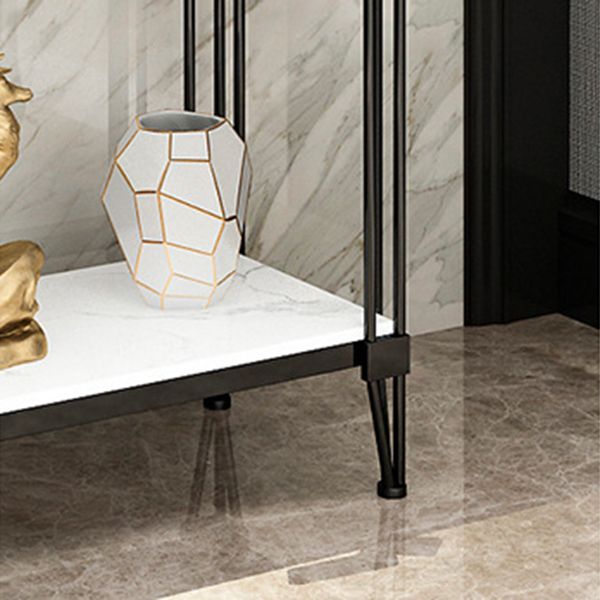 Tavolo da divano di divano console in marmo contemporaneo Tavolo da cornice per la sala