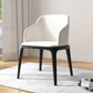 Nordic Style Arm Chair Wood and Faux Leather Chair for Dining Room Clearhalo 'Dining Chairs' 'Dining Tables & Seating' 'dining_chair' 'furn' 'furn_dining_chair' 'Furniture' 'furniture_dining_chair' 'Kitchen & Dining Furniture' 1200x1200_cbd00fd4-3a5a-4437-82a4-0390d8c521e3
