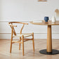 Modern Style Arm Chair Solid Wood Indoor Dining Chair for Dining Room