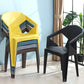 Contemporary Style Plastic Dining Chair Dining Arm Stackable Side Chairs for Kitchen Clearhalo ' kitchen&dining_furn' 'Dining Chairs' 'Dining Tables & Seating' 'dining_chair' 'furn' 'furn_dining_chair' 'Furniture' 'furniture_dining_chair' 'Kitchen & Dining Furniture' 'kitchen' 1200x1200_cbd33189-832f-462e-a8af-167e92586cc5