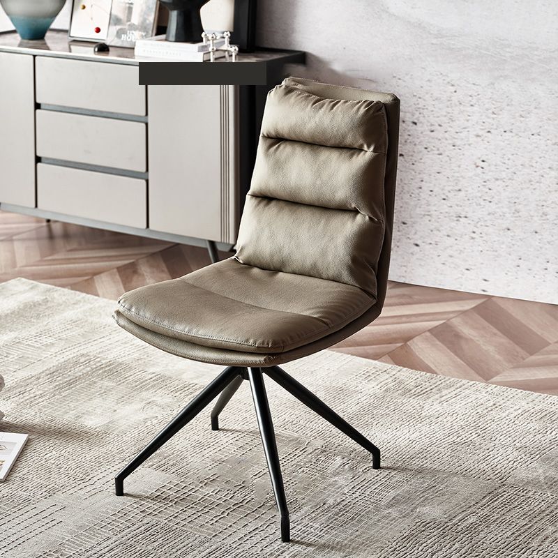 Mid-Century Modern Stick Side Chair Sewn Pillow Back Side Chair Clearhalo 'Accent Chairs' 'accent_chairs' 'Chairs & Seating' 'furn' 'furn_accent_chairs' 'Furniture' 'Living Room Furniture' 1200x1200_cbd7b764-bb4e-46bc-a5d2-c85b752edffd