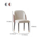 Scandinavian Style Leather Dining Chairs Solid Back Armless Dining Chair Clearhalo 'Dining Chairs' 'Dining Tables & Seating' 'dining_chair' 'furn' 'furn_dining_chair' 'Furniture' 'Kitchen & Dining Furniture' 1200x1200_cbdca51b-be9d-47aa-9c1d-4b407865b4ba