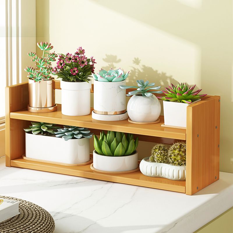 Bamboo Vertical Bookshelf Contemporary Open Back Bookcase with Shelves Clearhalo 'Bookcases' 'furn' 'furn_bookcases' 'Furniture' 'Office Furniture' 1200x1200_cbdfc2a3-d4f5-4b10-a740-c144d9dd0604
