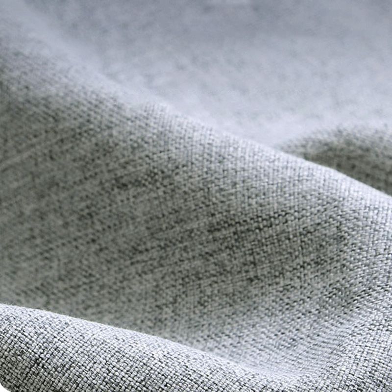 Divano letto per dormiente futon contemporaneo con deposito e braccia quadrate