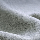 Divano letto per dormiente futon contemporaneo con deposito e braccia quadrate