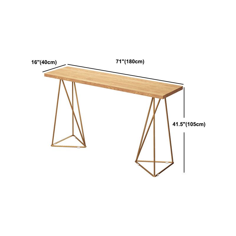 Glam Style Bar Table Set 1/2/4 Pieces Rectangle Bar Table with High Stools for Home Clearhalo 'Bar Furniture' 'furn' 'furn_home_bar_bar_sets' 'Furniture' 'Home Bars & Bar Sets' 'home_bar_bar_sets' 'Kitchen & Dining Furniture' 1200x1200_cbe454b9-0c19-4545-81f4-d6a835d1621e