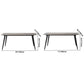 Metal Modern Rectangular Table Sintered Stone Table for Dining Room and Kitchen Clearhalo ' dining_table' 'Dining Tables & Seating' 'Dining Tables' 'furn' 'furn_dining_table' 'Furniture' 'furniture_dining_table' 'Kitchen & Dining Furniture' 'kitchen&dining_furn' 'kitchen' 'kitchen_dining_table' 1200x1200_cbe99f24-6895-4630-bbe3-5ebc6e1dd3f7