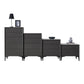 Drawer Wood Sideboard Modern Buffet Server Cabinet with Drawer for Dining Room Clearhalo 'buffet_sideboard' 'Buffets & Sideboards' 'Furniture' 'furniture_buffet_sideboard' 'Kitchen & Dining Furniture' 1200x1200_cbe9e150-d024-438a-99c9-a62ea9ce044c